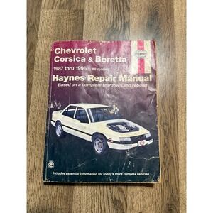 Haynes Repair‎ Manual Chevrolet Corsica Beretta 1987-1996 All Models 24032